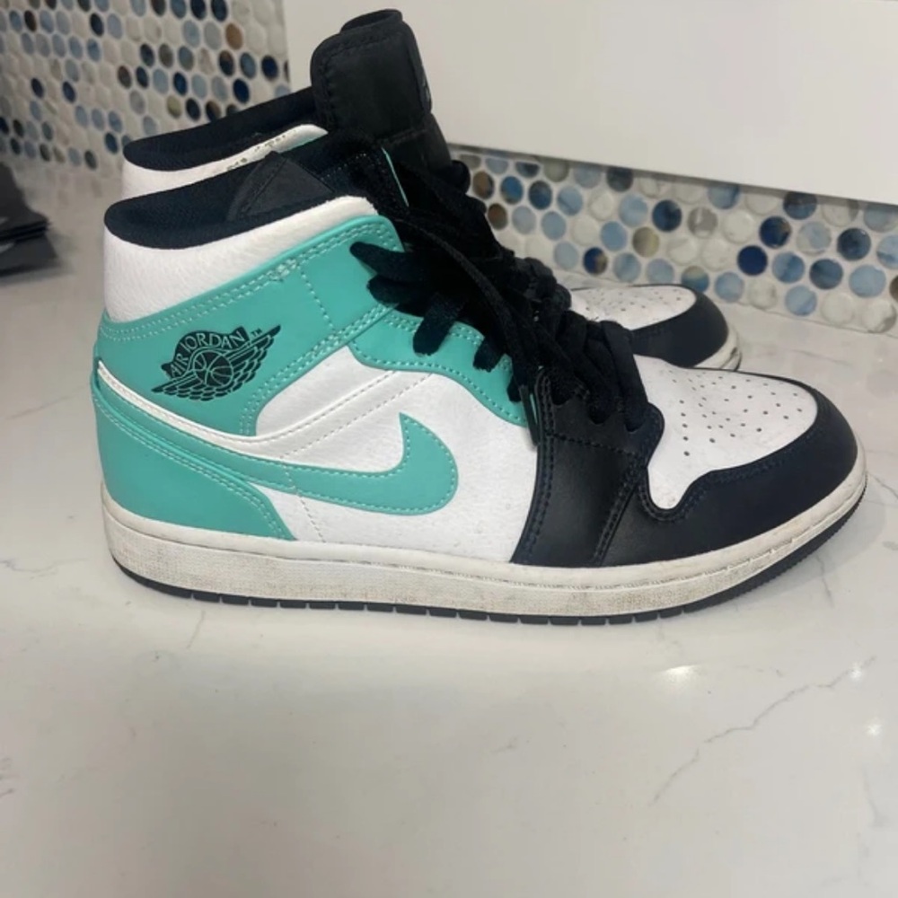 Nike Espadrilles in Black, White, and Teal